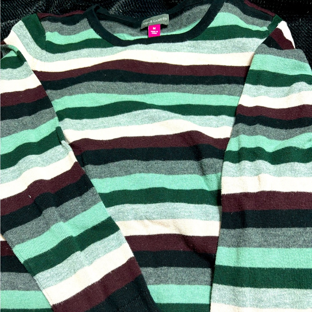 Multicolor striped sweater